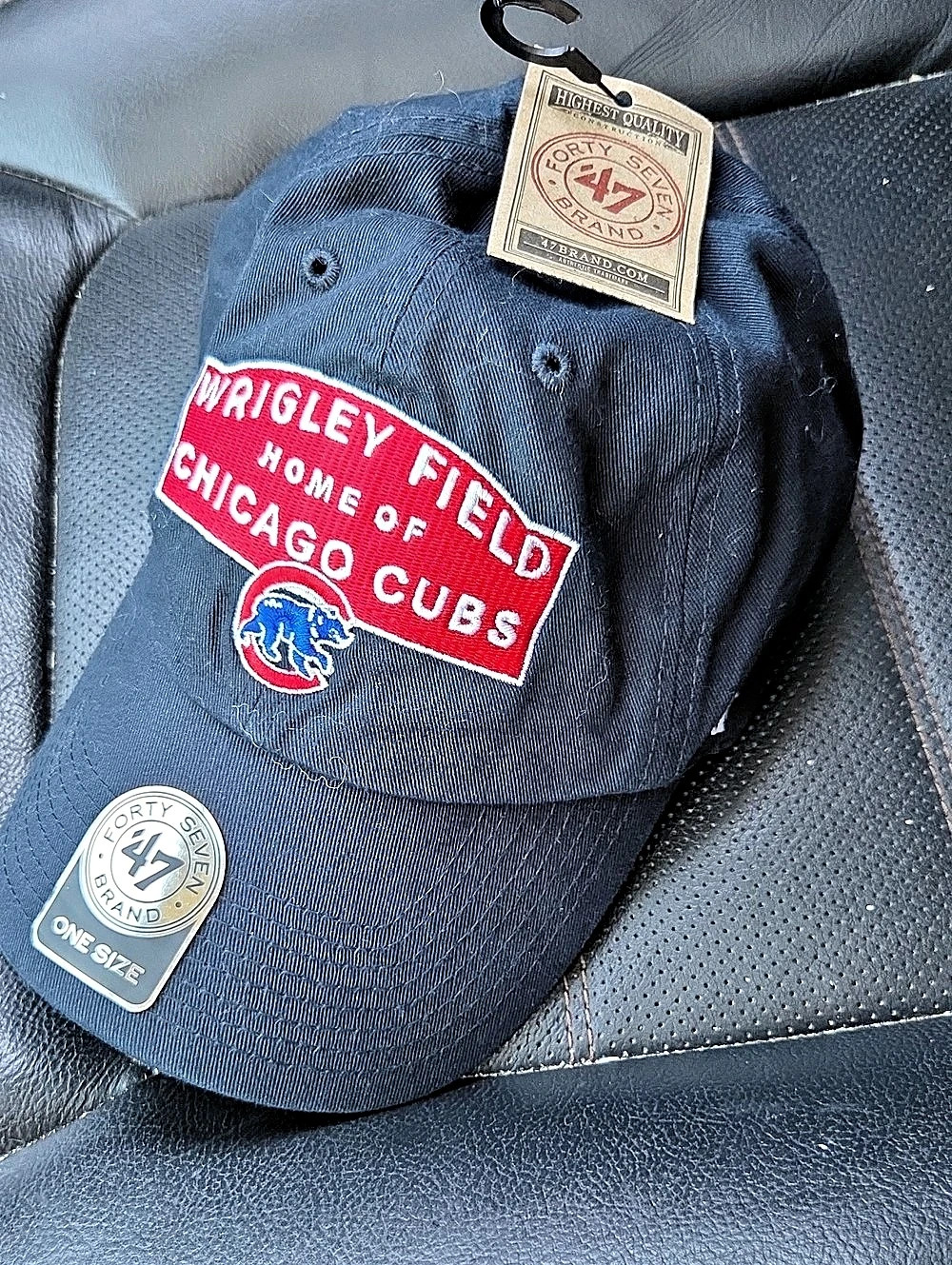 NEW WITH TAGE Chicago Cubs Wrigley Field Home '47 Brand